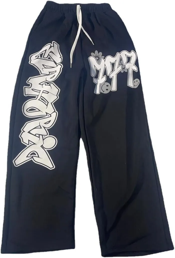 Star letter printed hoodie for men and women's hip-hop sportswear, loose hoodie top