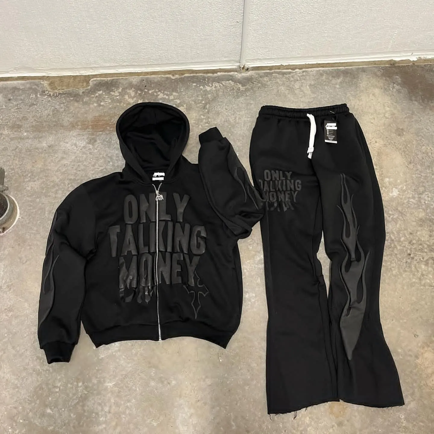 Star letter printed hoodie for men and women's hip-hop sportswear, loose hoodie top