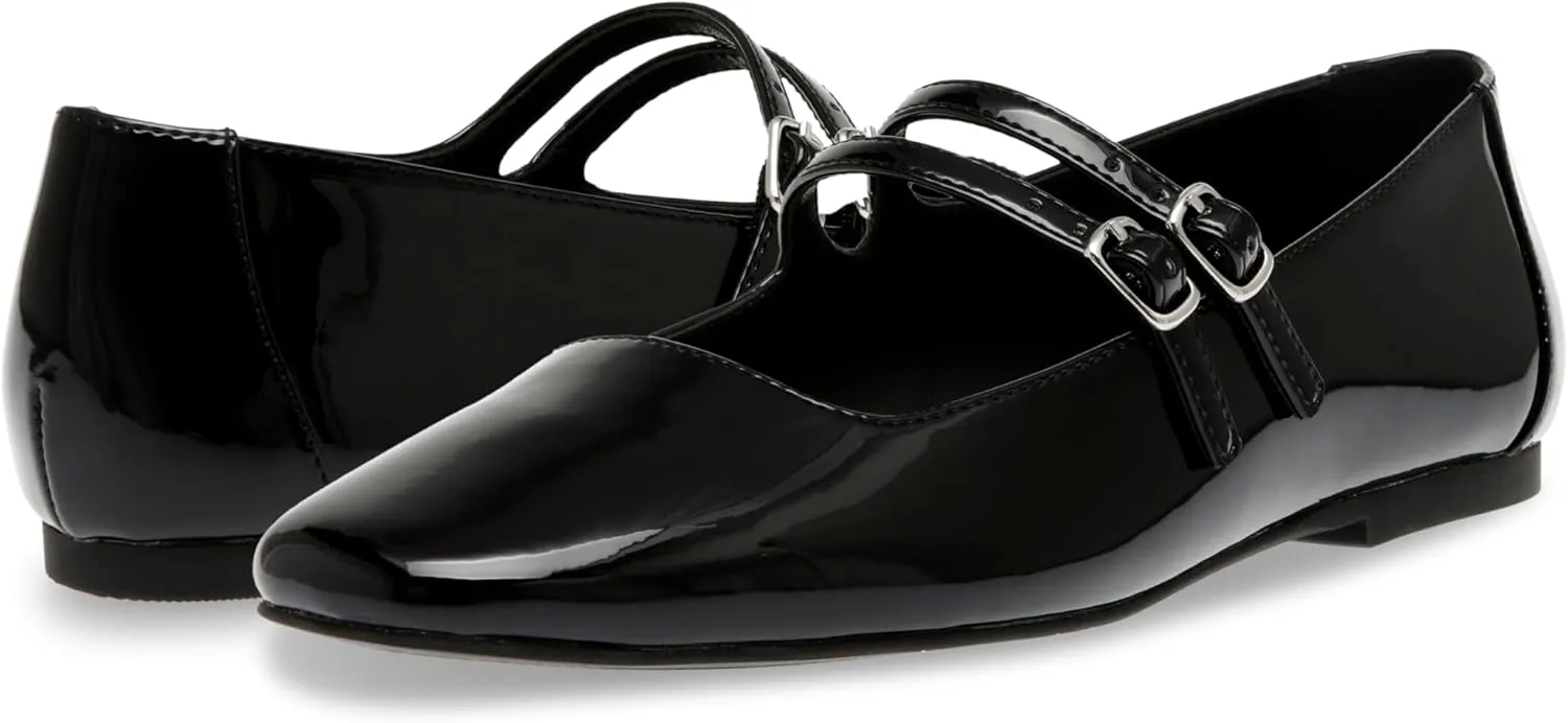 Steve Madden Women's Mary Jane Flat Shoe