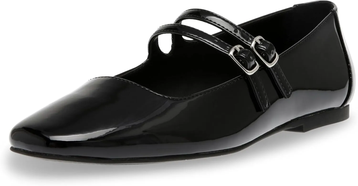 Steve Madden Women's Mary Jane Flat Shoe