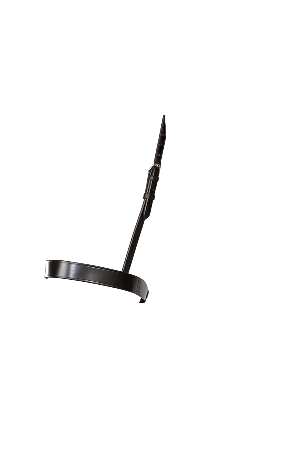 Straight Flat Plain Show Cavesson - Havana Noseband