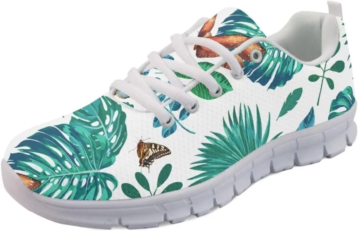 SYtrade Running Sneaker for Women Slip On Tennis Shoes Gym Sneaker White Sole