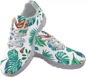 SYtrade Running Sneaker for Women Slip On Tennis Shoes Gym Sneaker White Sole
