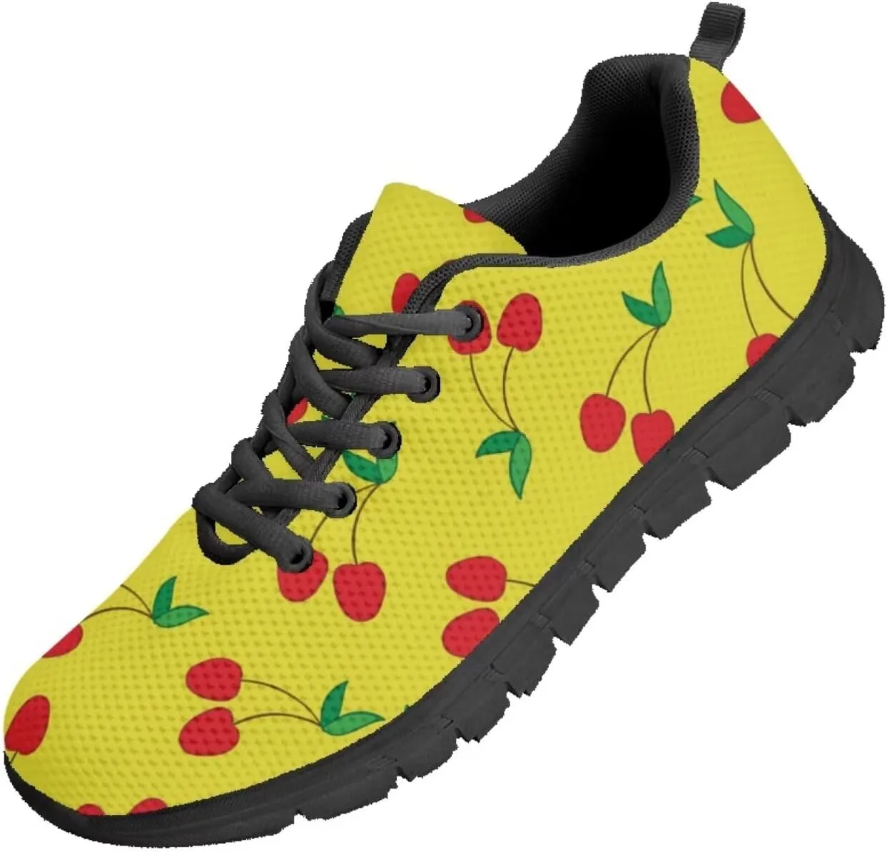 SYtrade Tennis Shoes Slip On Women's Fashion Sneaker Black Sole Run Sneakers