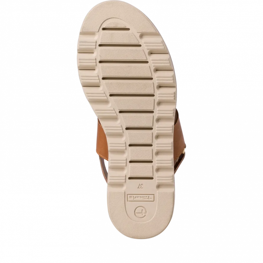 Tamaris Ladies Low Wedge Sandal 28237 392