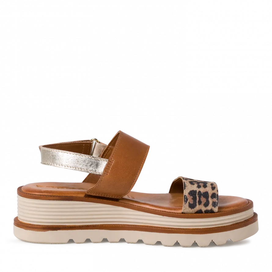 Tamaris Ladies Low Wedge Sandal 28237 392