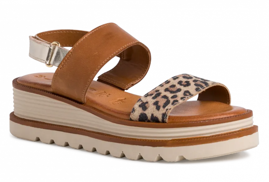 Tamaris Ladies Low Wedge Sandal 28237 392