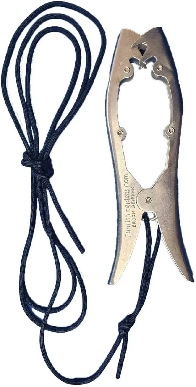 The Original Brush Gripper Made in The USA. Securely Anchor Your Kayak, Canoe or Boats up to 22 feet in Seconds. The Harder You Pull The Tighter It Grips