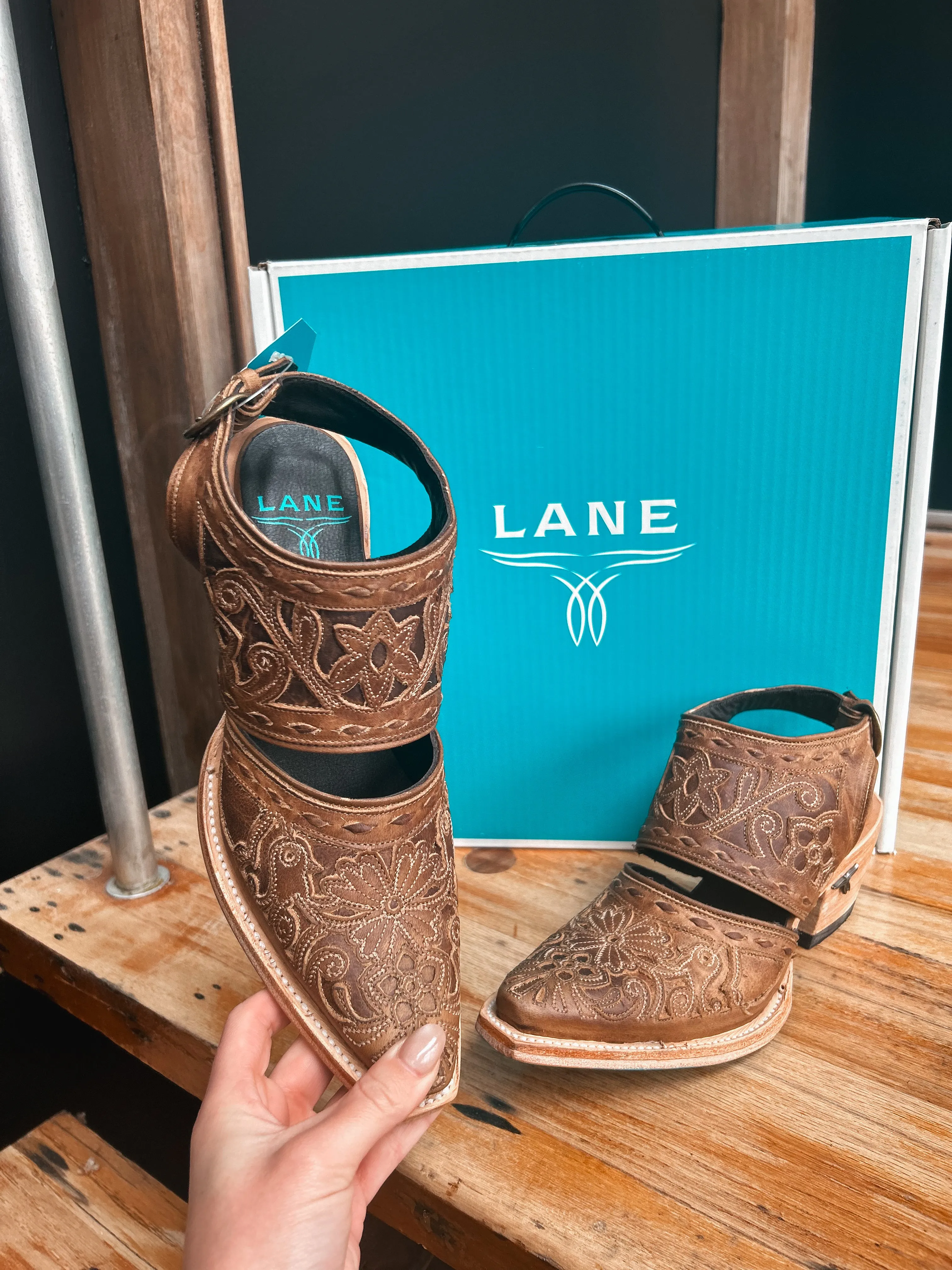 The Robin Slingback Mule {Burnt Caramel}