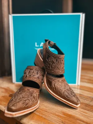 The Robin Slingback Mule {Burnt Caramel}