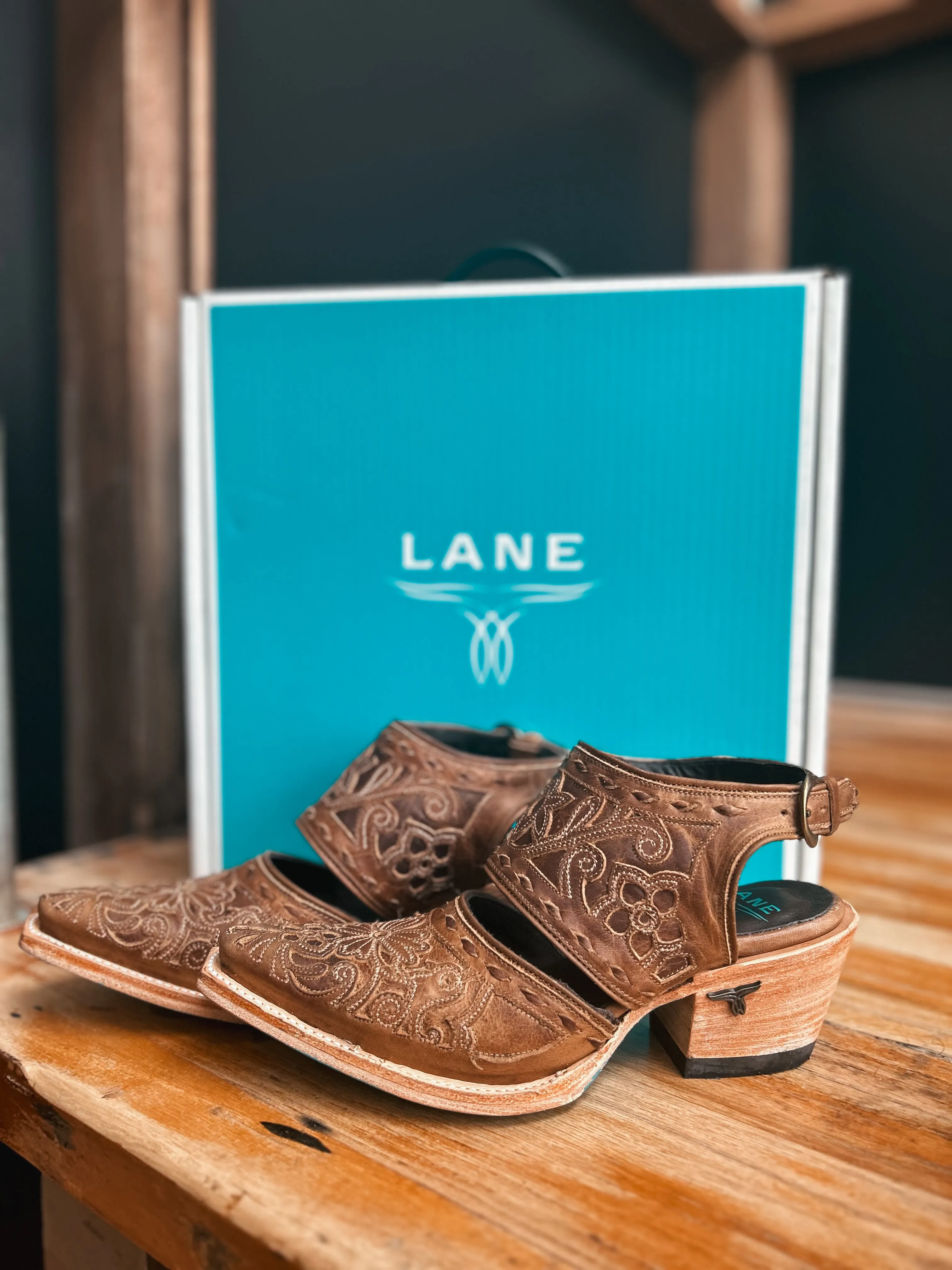 The Robin Slingback Mule {Burnt Caramel}