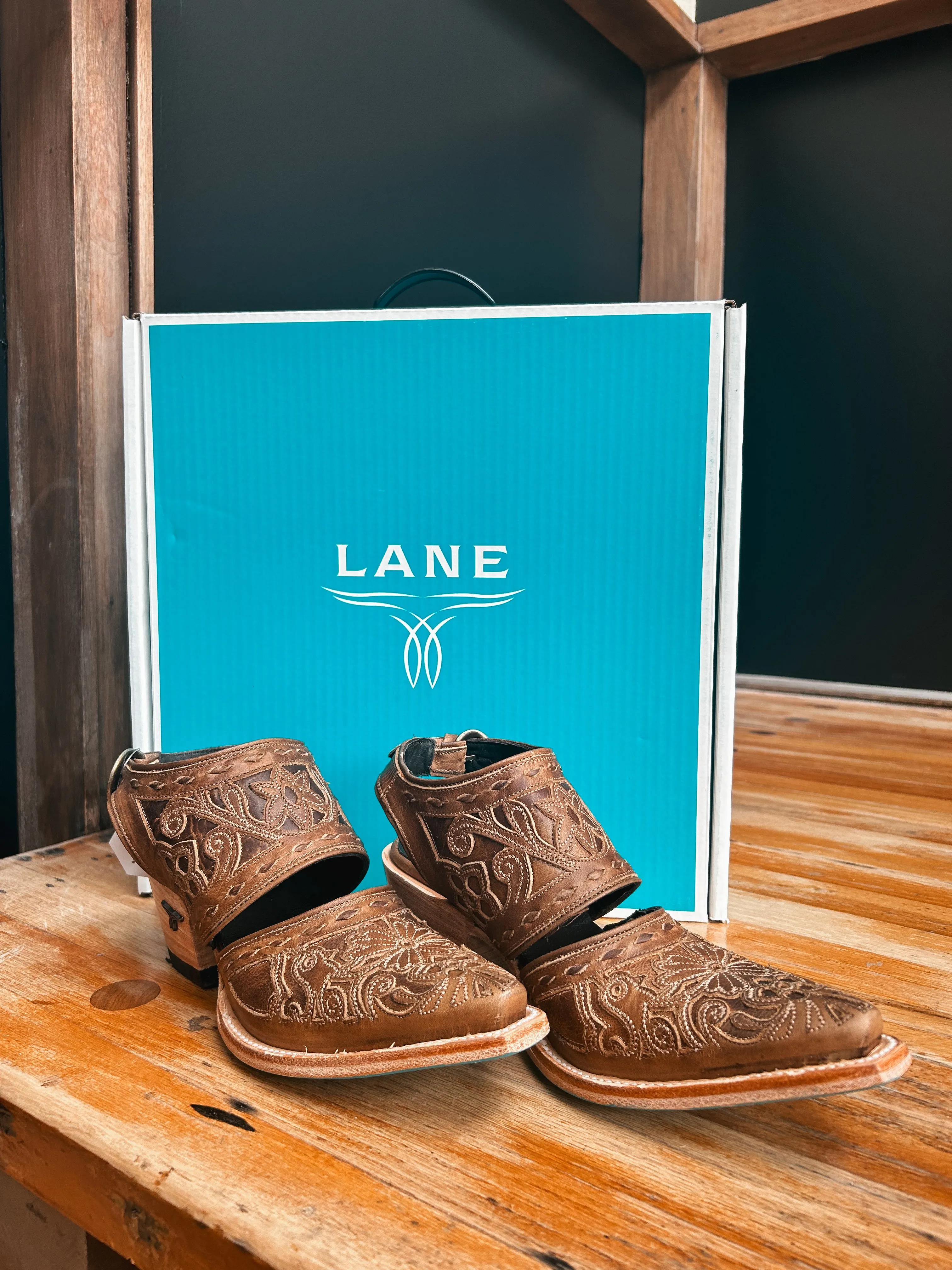 The Robin Slingback Mule {Burnt Caramel}