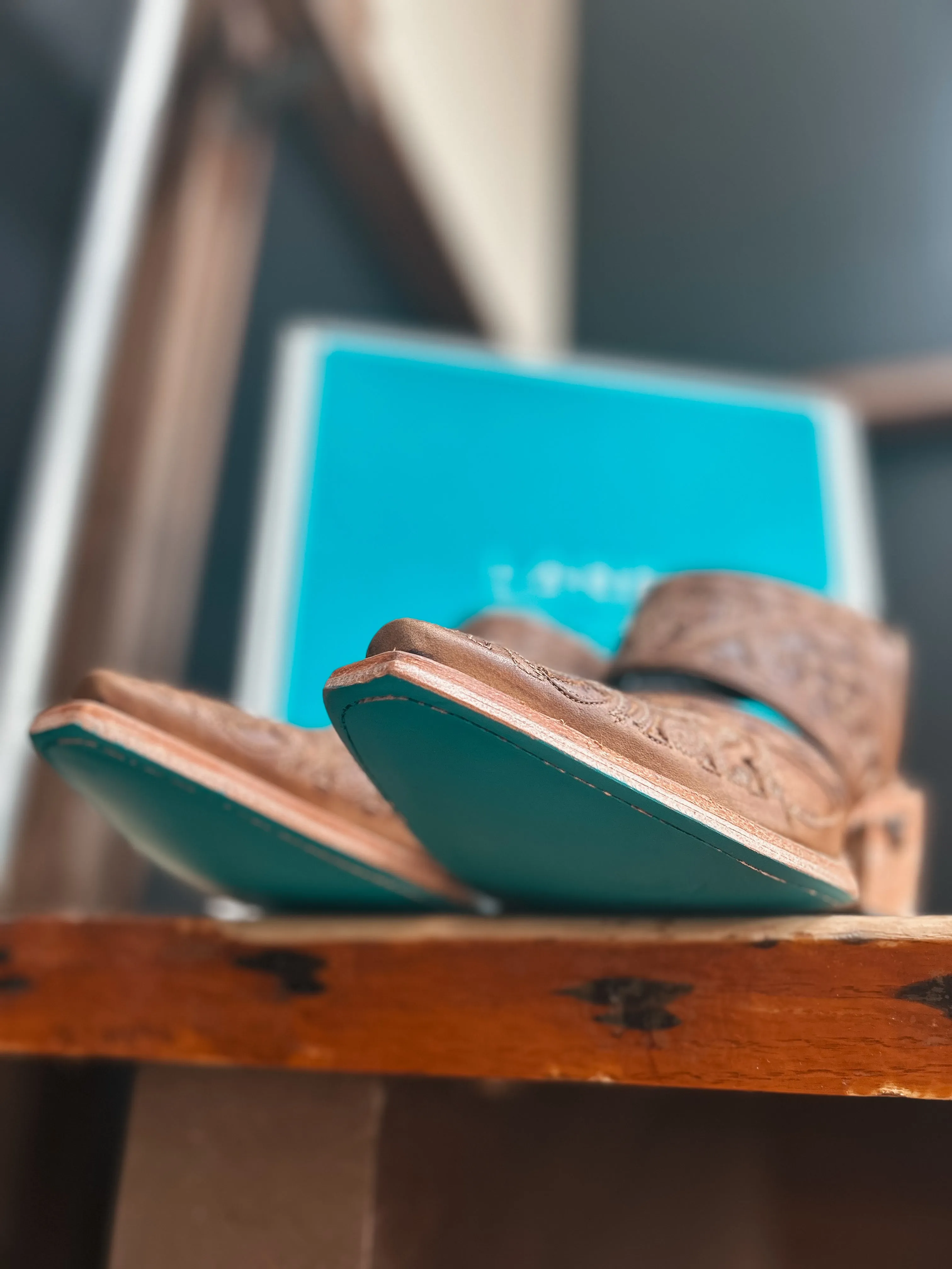 The Robin Slingback Mule {Burnt Caramel}