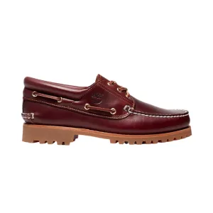 Timberland 3-Eye lug boat shoe Classic Burgundy M