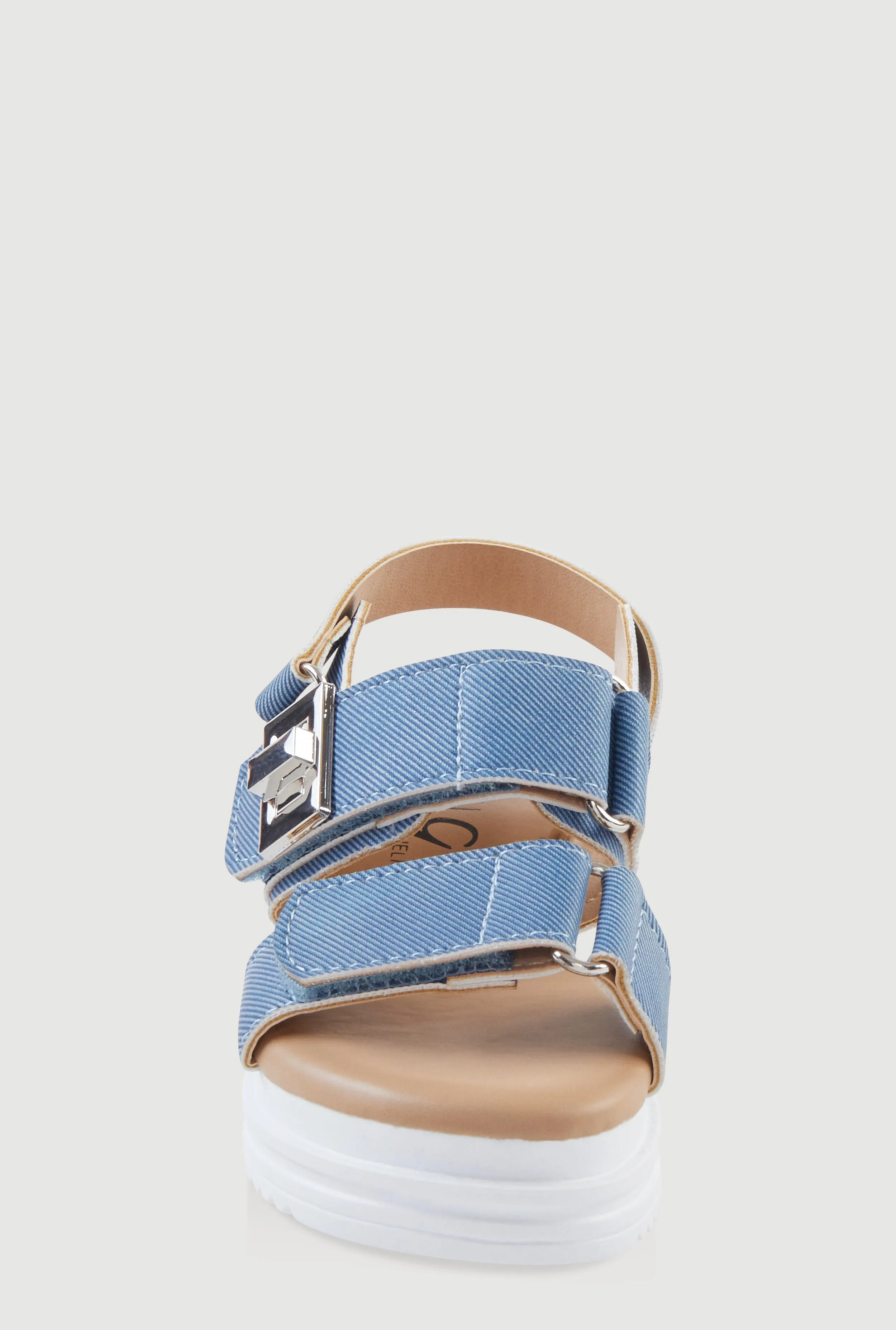 Toddler Girls Velcro Ankle Strap Platform Sandals