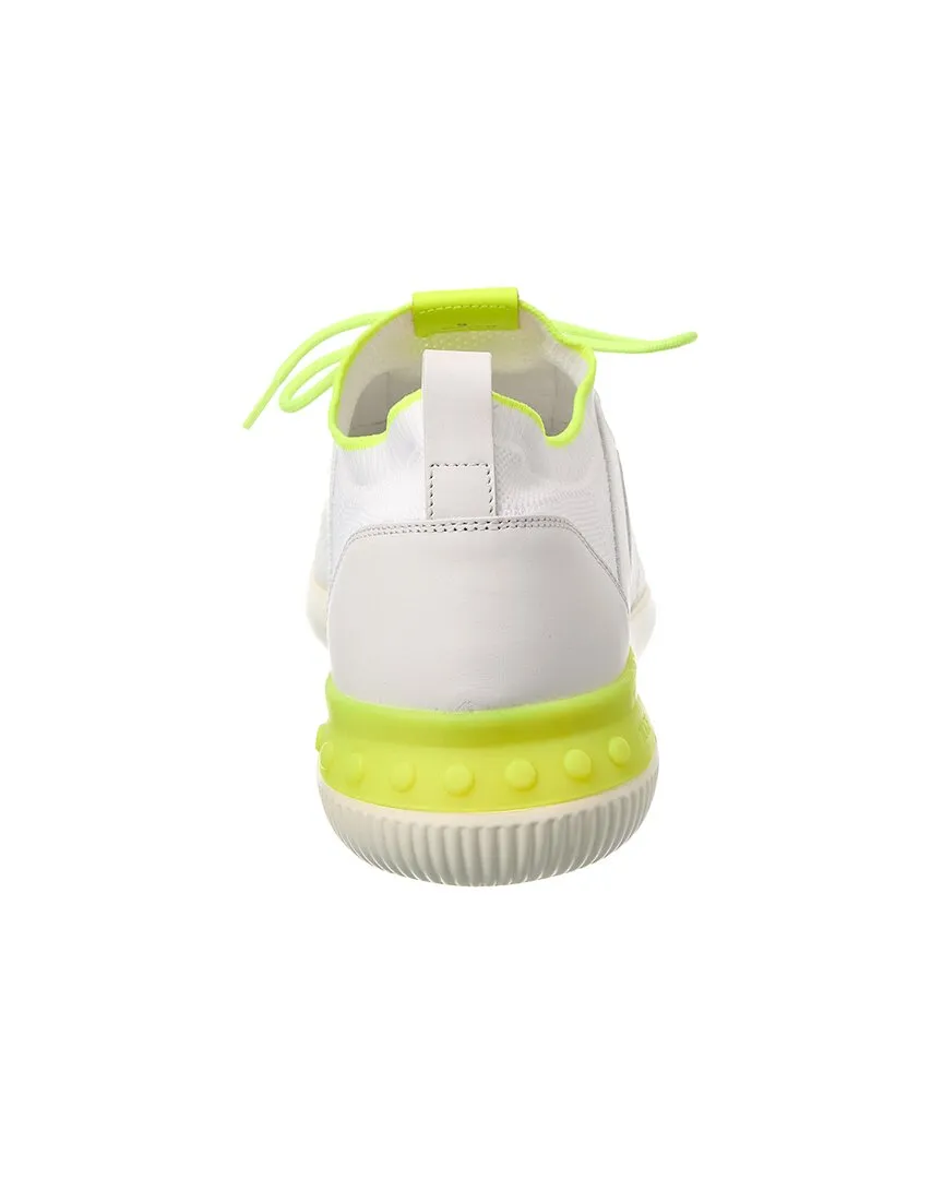 TOD’s Knit & Leather Sneaker