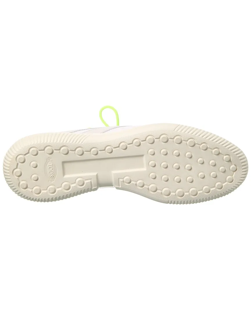 TOD’s Knit & Leather Sneaker