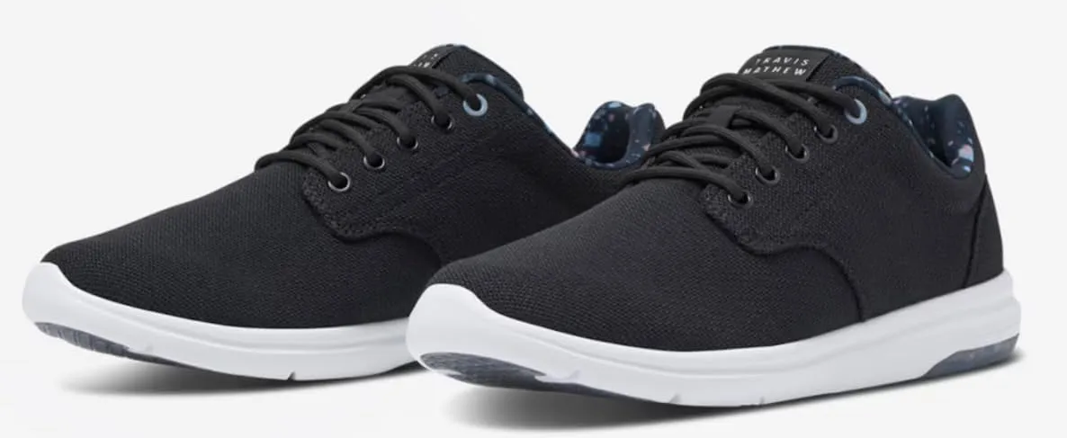 TravisMathew Men's The Daily Ii Knit Print Sneaker