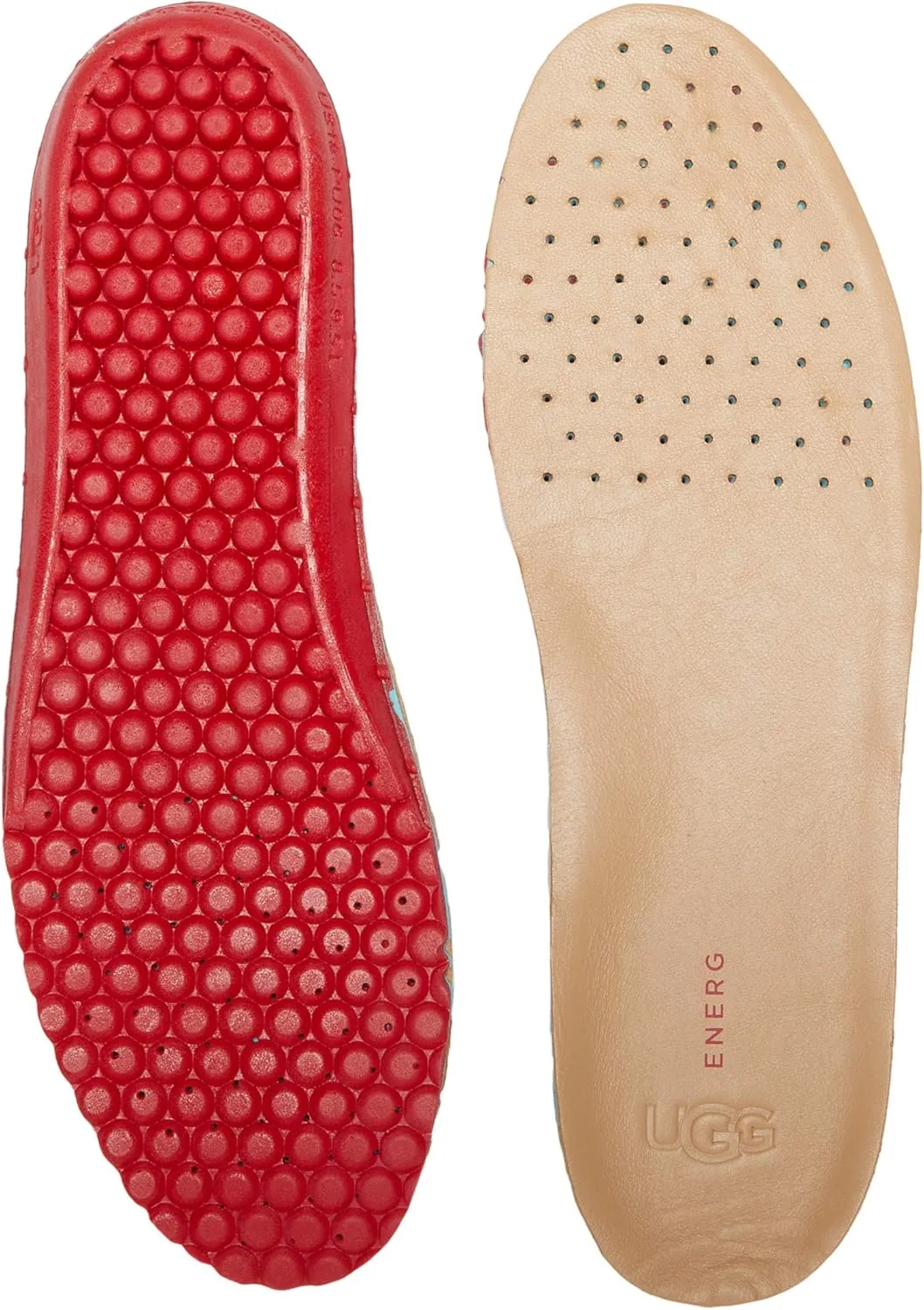 UGG Men's Premium Leather Insole Shoe_Insert, Natural, 11