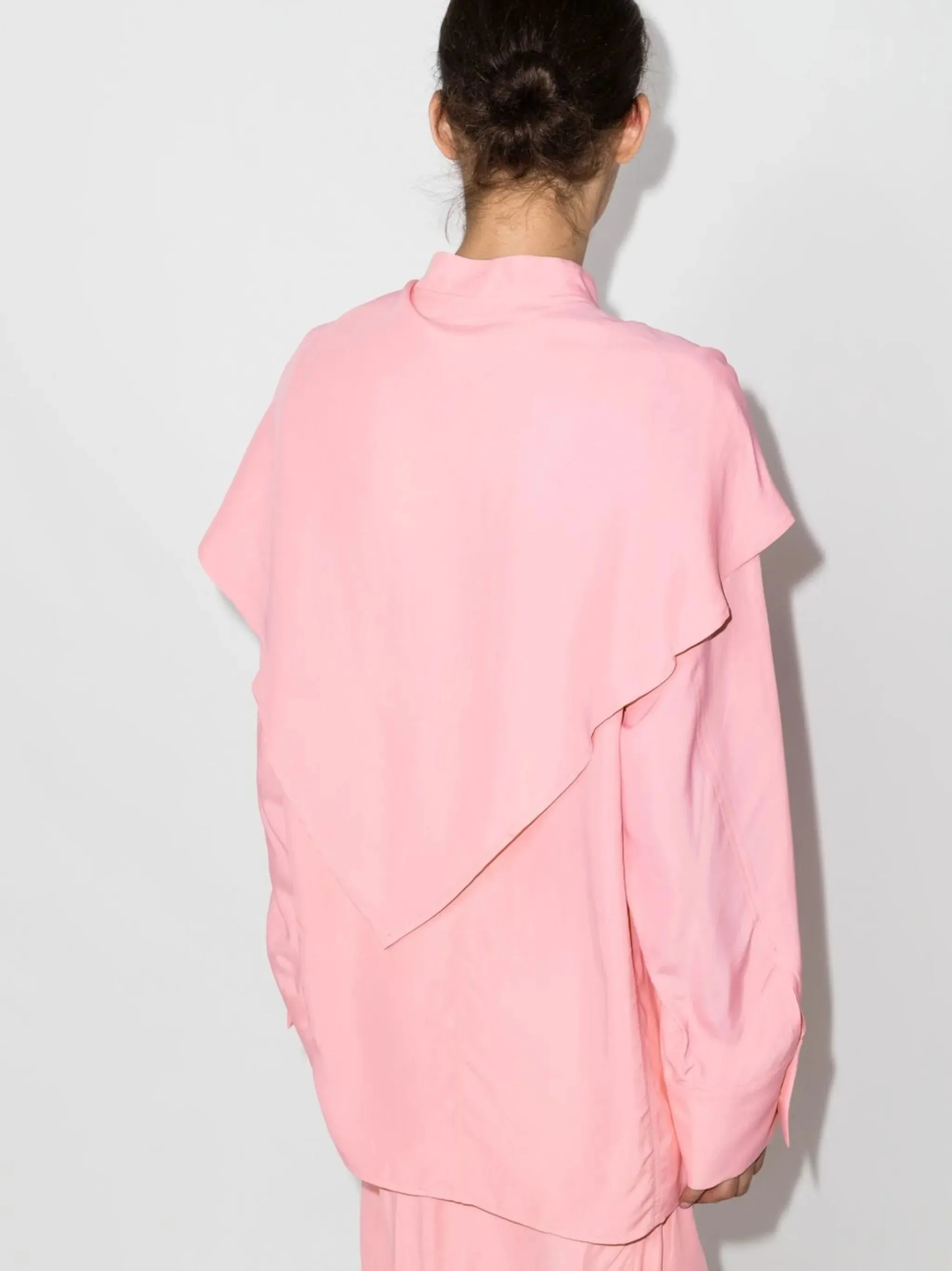 Unbeatable range shirt Wholesale scarf-detail