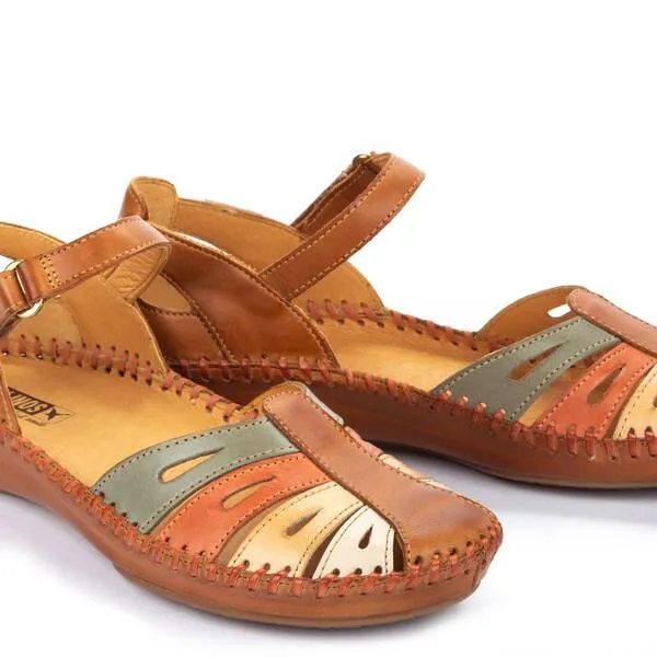 'Vallarta' women's sandal - brown mix