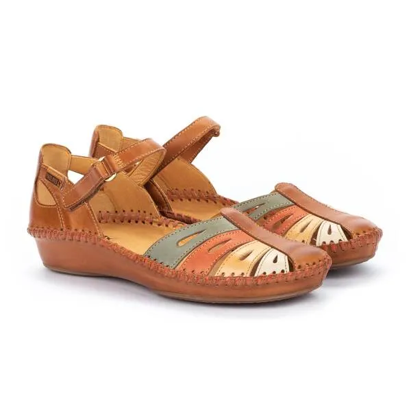 'Vallarta' women's sandal - brown mix