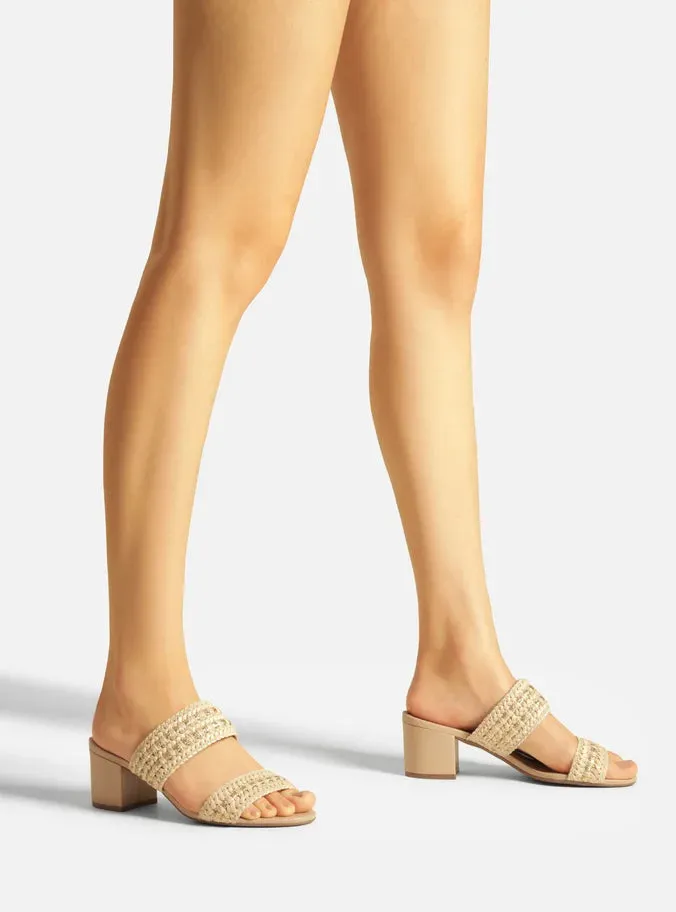 Vera Mid Block Sandal