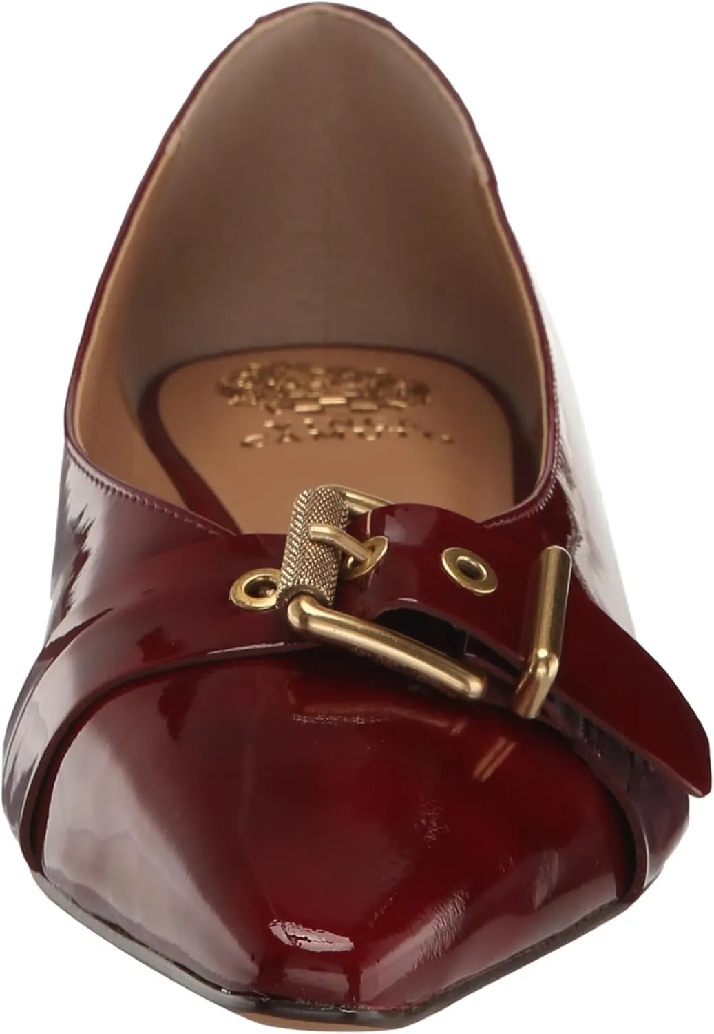 Vince Camuto Women's Megdele Buckle Flat Loafer
