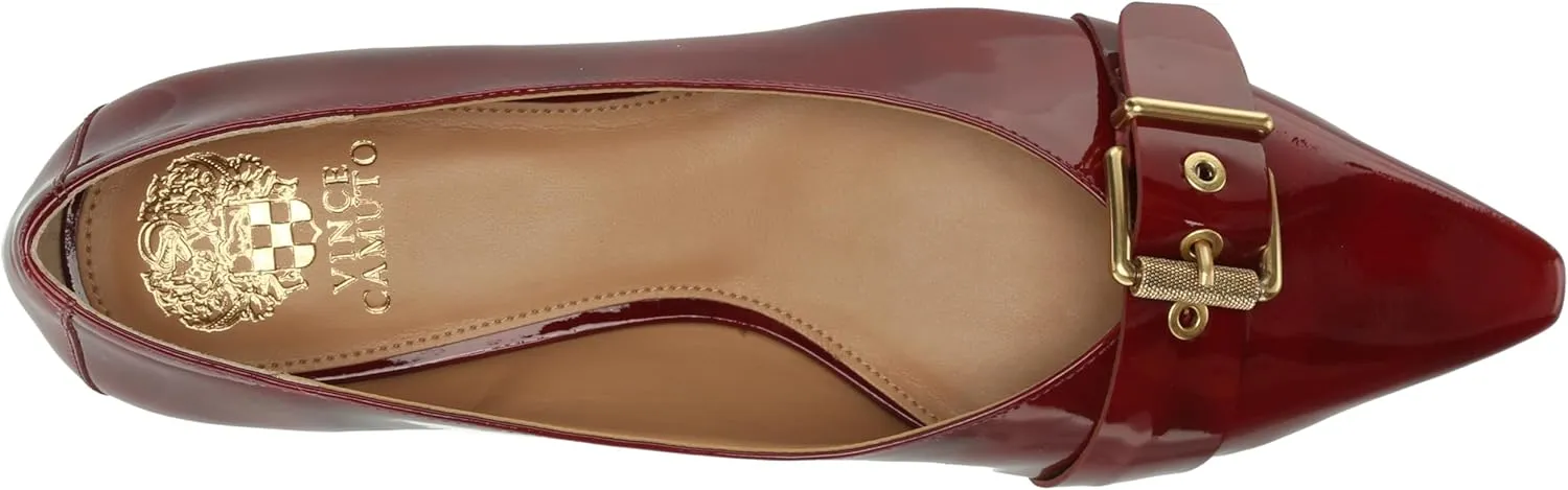 Vince Camuto Women's Megdele Buckle Flat Loafer