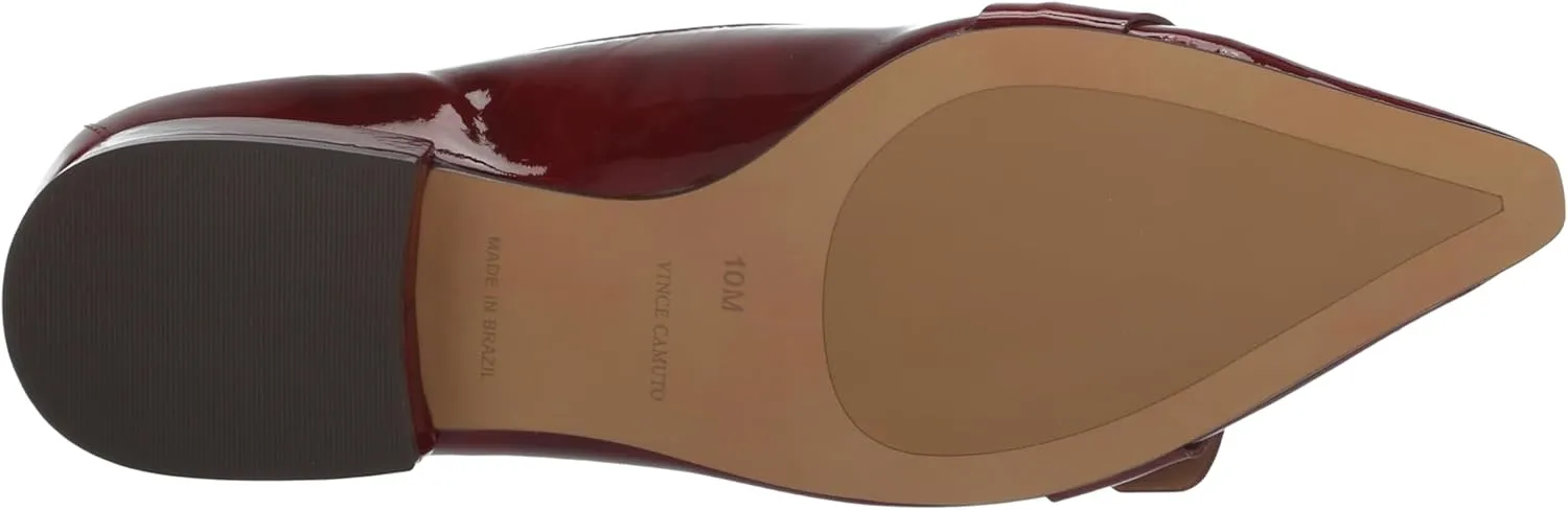 Vince Camuto Women's Megdele Buckle Flat Loafer