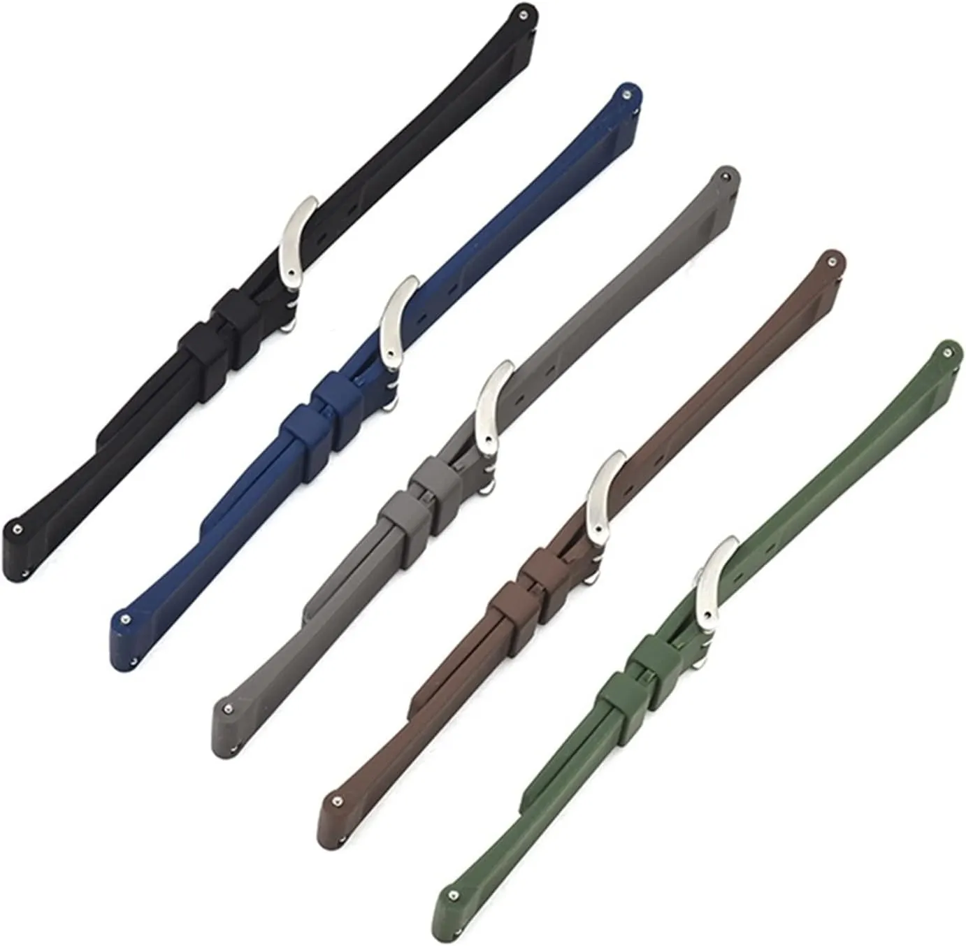 Watchband Silicone Rubber Watch Strap Bands 18mm 20mm 22mm Waterproof Sport Strap Men Women Gts 2