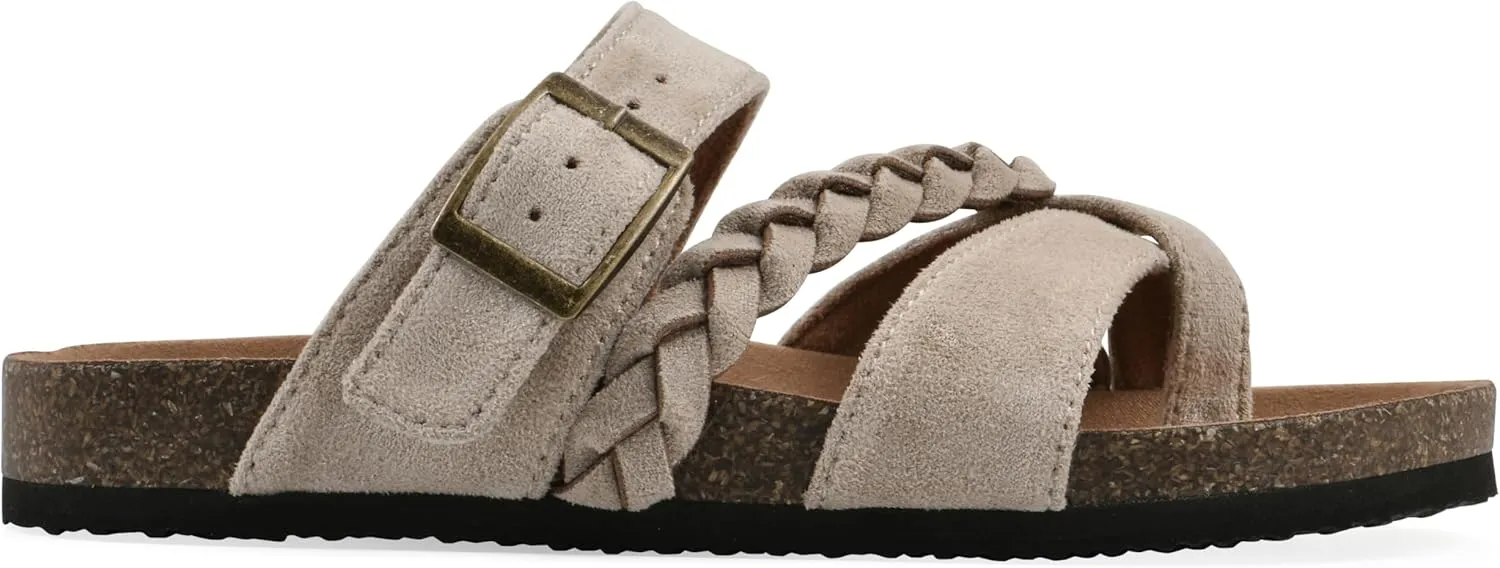 White Mountain Kids Girls' Gramma Braided Sandal