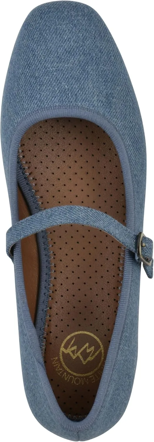 WHITE MOUNTAIN Women's Boch Mary Jane Flat