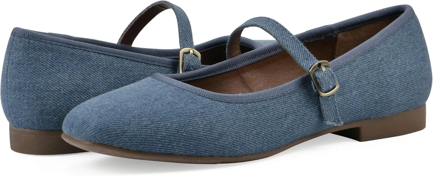 WHITE MOUNTAIN Women's Boch Mary Jane Flat