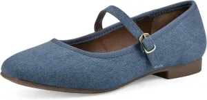 WHITE MOUNTAIN Women's Boch Mary Jane Flat