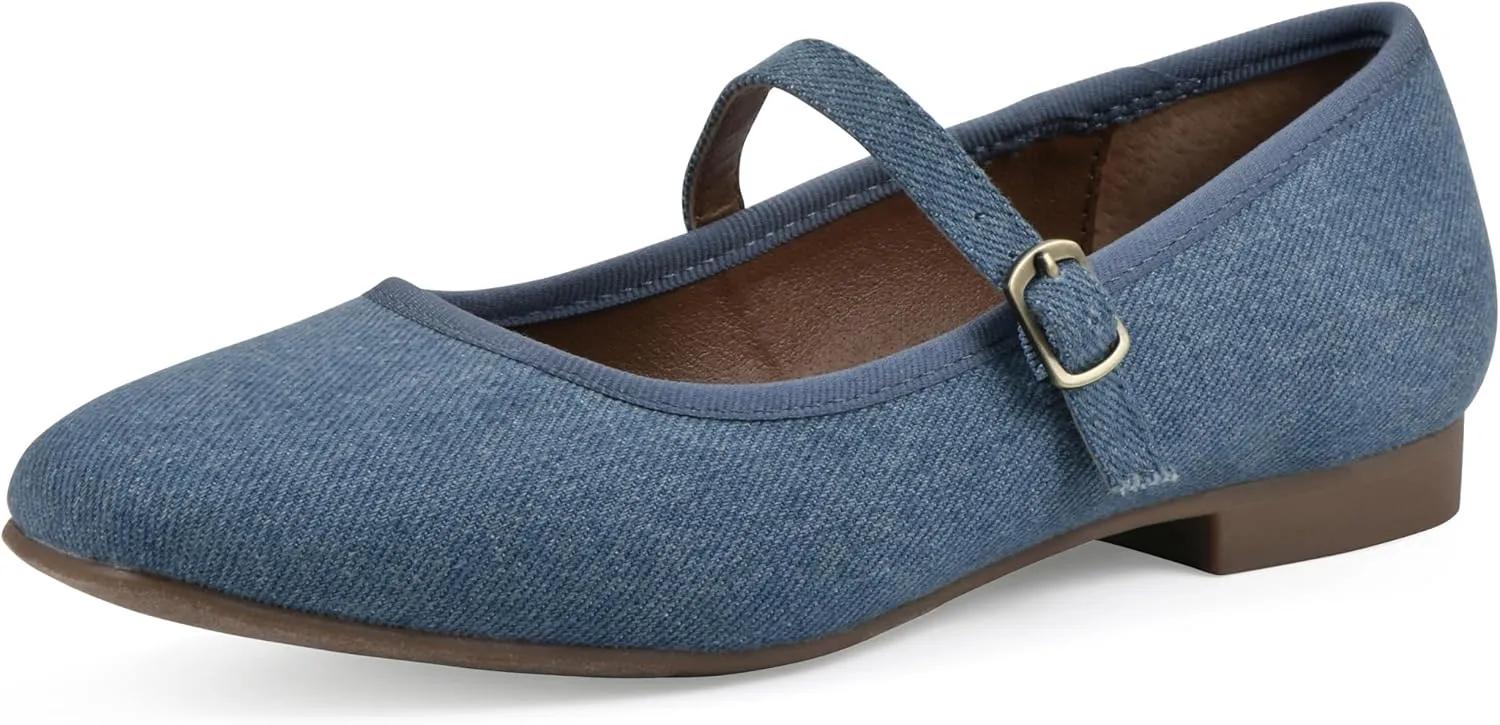 WHITE MOUNTAIN Women's Boch Mary Jane Flat