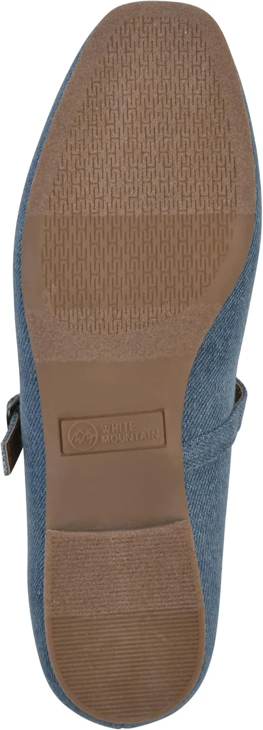 WHITE MOUNTAIN Women's Boch Mary Jane Flat