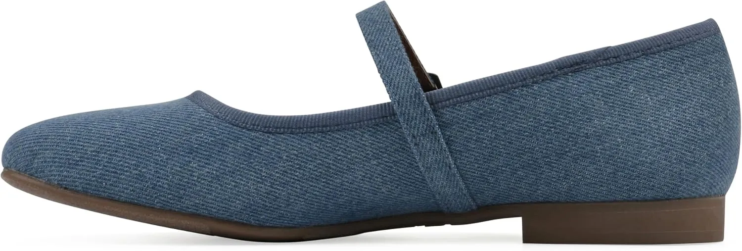 WHITE MOUNTAIN Women's Boch Mary Jane Flat