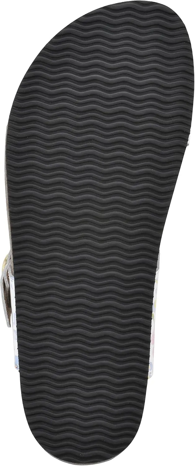 WHITE MOUNTAIN Women's Happier Footbed Sandal