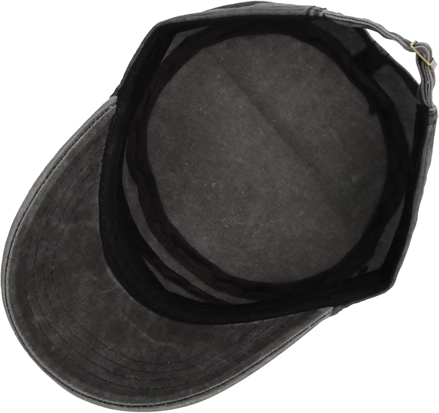 WITHMOONS Washed Cotton Cadet Cap Vintage Military Army Hat Mens Womens KZ40037