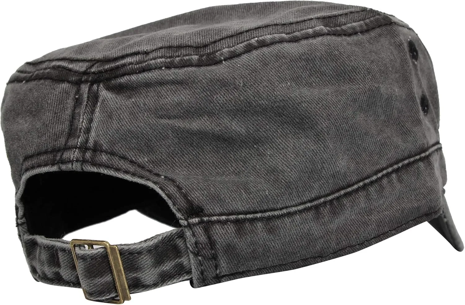 WITHMOONS Washed Cotton Cadet Cap Vintage Military Army Hat Mens Womens KZ40037
