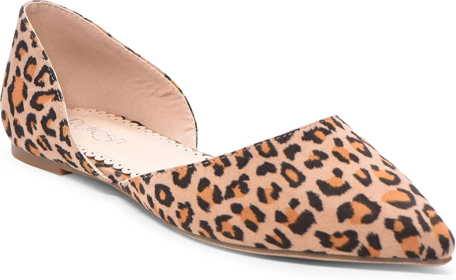 Women's Ballet Flat D'Orsay Comfort Light Pointed Toe Slip On Casual Shoes