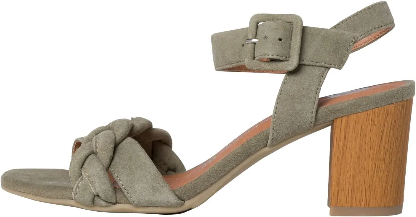 Women's Damen 2-2-88306-28 Leder Sandalette Heeled Sandal
