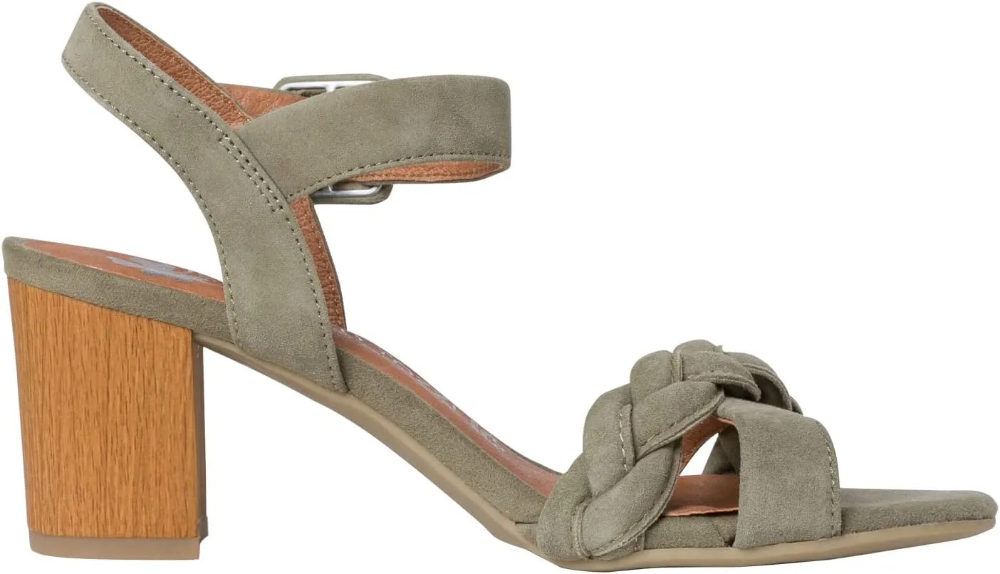 Women's Damen 2-2-88306-28 Leder Sandalette Heeled Sandal
