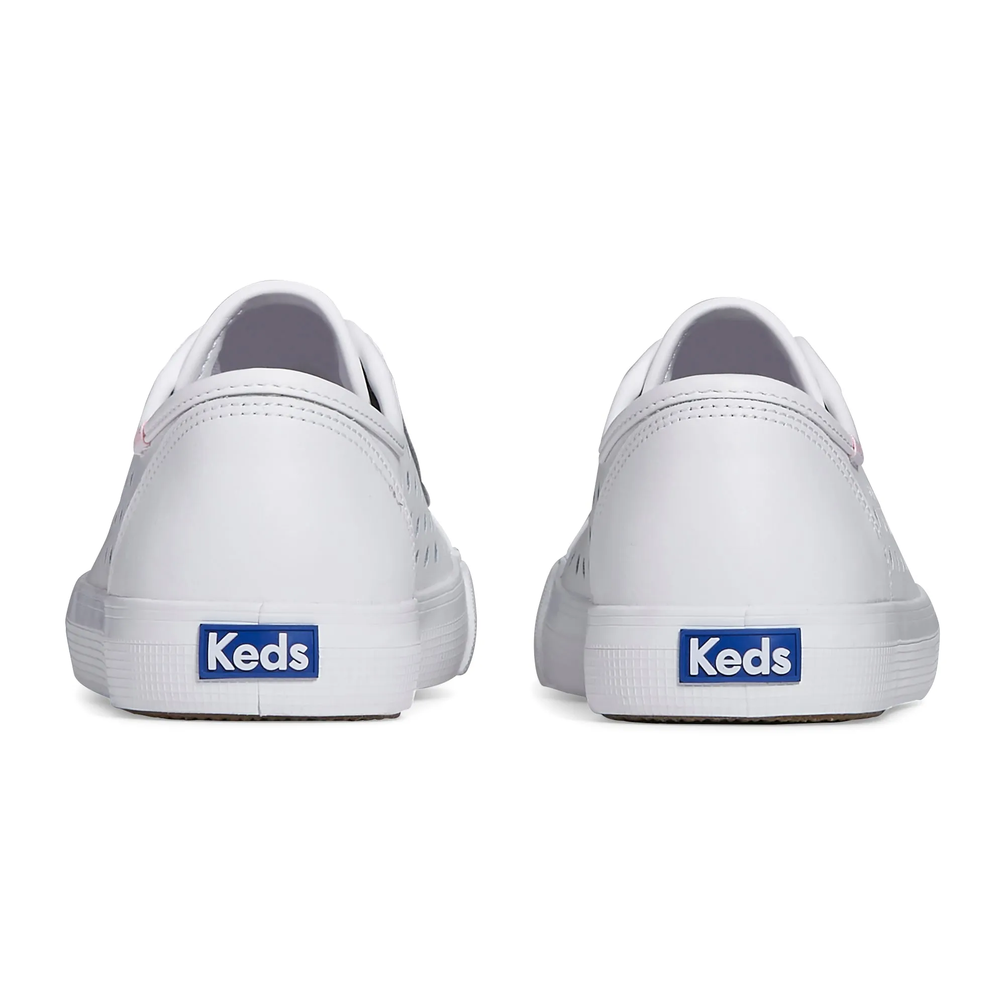 Women's Kickstart Leather Perf White