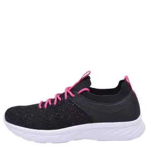 Women's Wide Width Fly-Knit Low Top Sneaker